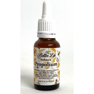 4betterlife Propolium tinktura propolis a olibano 20 ml – Hledejceny.cz