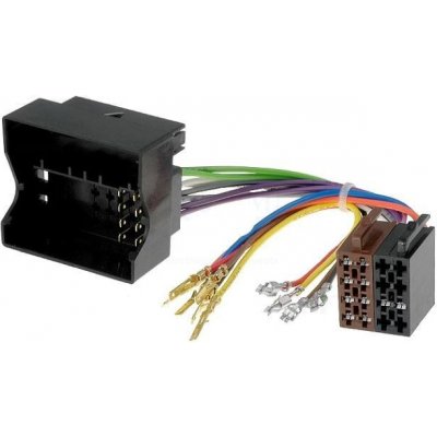 4CARMEDIA ISO KONEKTOR AUDI / VOLKSWAGEN / ŠKODA / SEAT – Zboží Mobilmania
