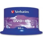Verbatim DVD+R 4,7GB 16x, AZO, spindle, 50ks (43550) – Zboží Živě