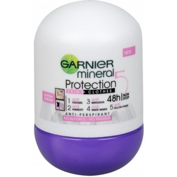 Garnier Mineral Protection5 48h Non-stop Cotton Fresh roll-on 50 ml