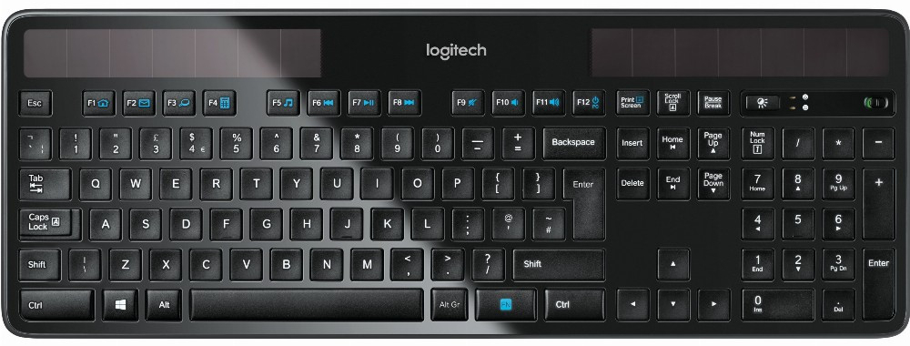 Logitech Wireless Solar Keyboard K750 920-002916