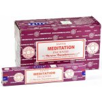 Satya Indické vonné tyčinky Meditace 15 g – Hledejceny.cz