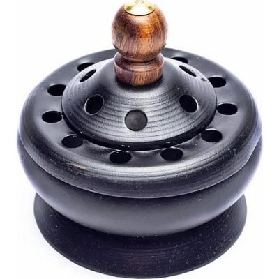 Nefertitis Kadidelnice kovová černá 7,5 cm NF26826 - cca 7,5 cm – Hledejceny.cz