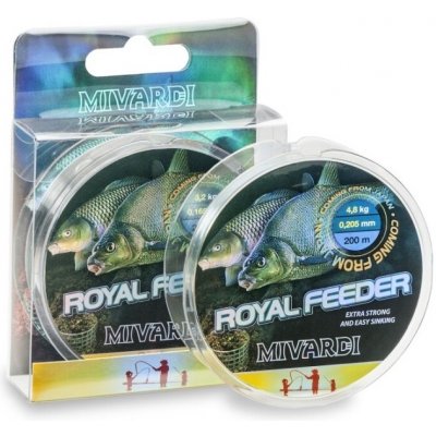 Mivardi Royal Feeder Green 200 m 0,145 mm 2,6 kg – Zbozi.Blesk.cz