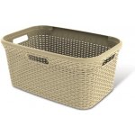 Curver Rattan Style 45 l krémový – Hledejceny.cz