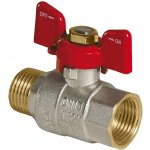 V&G Valogin Kulový kohout MF 1" s UCPÁVKOU, Motýlek, PN30 – Hledejceny.cz