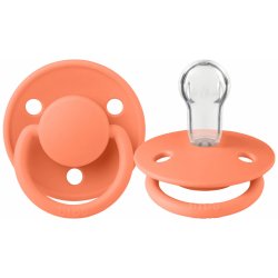 Bibs De Lux silikon dudlík papaya