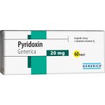 Generica Pyridoxin 60 tablet – Zboží Mobilmania