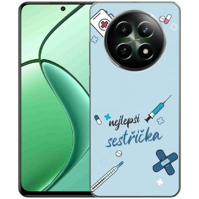 Gelový kryt mmCase na Realme 12 5G/12x 5G nejlepší sestřička modré pozadí – Zboží Živě