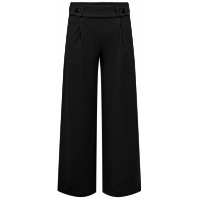 Jacqueline de Yong široké kalhoty s vysokým pasem černé – Zboží Dáma