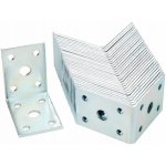 Kotarbau Konstrukční úhelník 50x50x35 mm 50 ks stříbro – HobbyKompas.cz