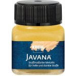 Barva na textil metalická Javana 20 ml zlatá – Zboží Mobilmania