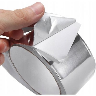 1Mcz ALU Samolepící hliníková páska 48 mm x 15 m 43995 – Zboží Mobilmania