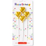 Dortisimo Svíčky Srdce zlaté – Zboží Dáma