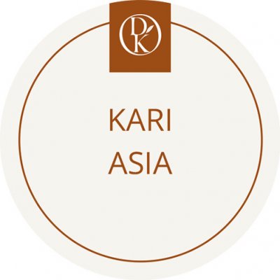 Davídkovo koření Etiketa Kari Asia béžová průměr 4,5 cm 1 ks – Hledejceny.cz