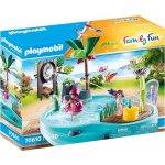 Playmobil 70610 Family Fun zábavný bazén s rozprašovačem vody – Hledejceny.cz
