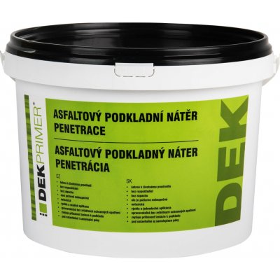 Nátěr podkladní asfaltový DEKPRIMER 10 kg – Sleviste.cz