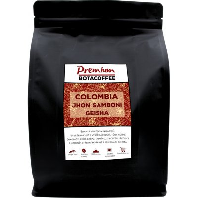BotaCoffee Colombia Jhon Samboni Geisha zrnková 1 kg – Hledejceny.cz