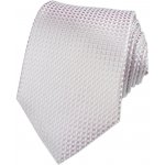 Quentino svatební pánská kravata s kapesníčkem stříbrno růžová – Hledejceny.cz