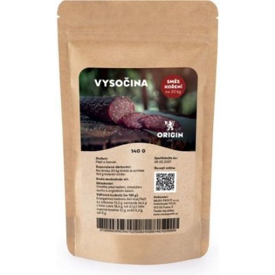Origin Line Kořenicí směs bez soli Vysočina 140 g – Zboží Dáma