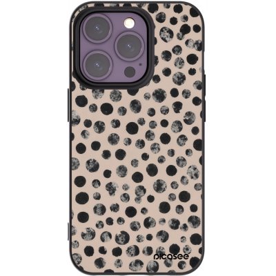 Picasee silikonový černý obal pro Apple iPhone 14 Pro - Dots – Zboží Mobilmania