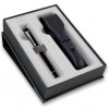 Parker 1502/8131365 Duofold Classic Black CT CNT Plnicí pero hrot F