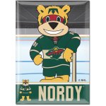 Wincraft Magnet Minnesota Wild NHL Metal Magnet MASCOT – Zboží Mobilmania