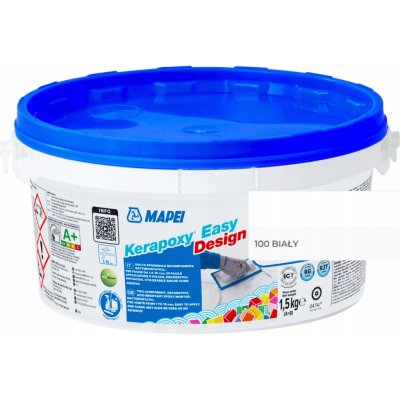 Mapei Kerapoxy Easy Design 1,5 kg bílá – Sleviste.cz