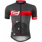 Force SQUARE krátký rukáv šedo-červený – Hledejceny.cz