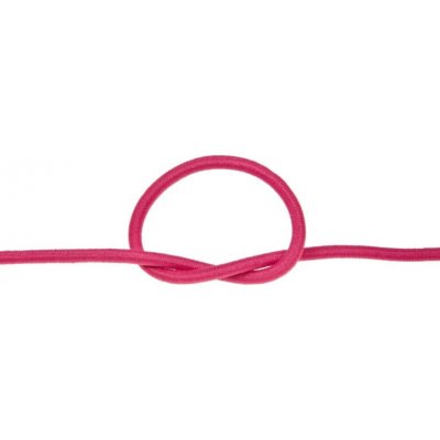 Guma, pruženka - kulatá šíře 3mm - RŮŽOVÁ MALINA – Zboží Mobilmania
