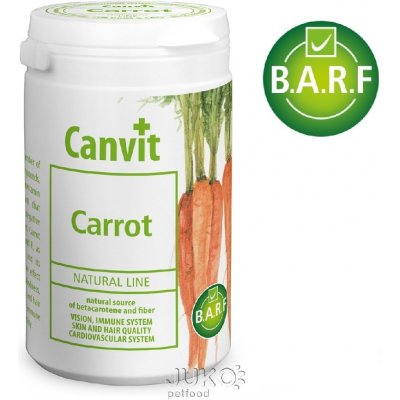 Canvit Natural Line Carrot 200 g – Zbozi.Blesk.cz
