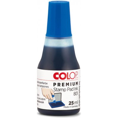 Colop Razítková barva 801 Premium modrá 25 ml – Sleviste.cz