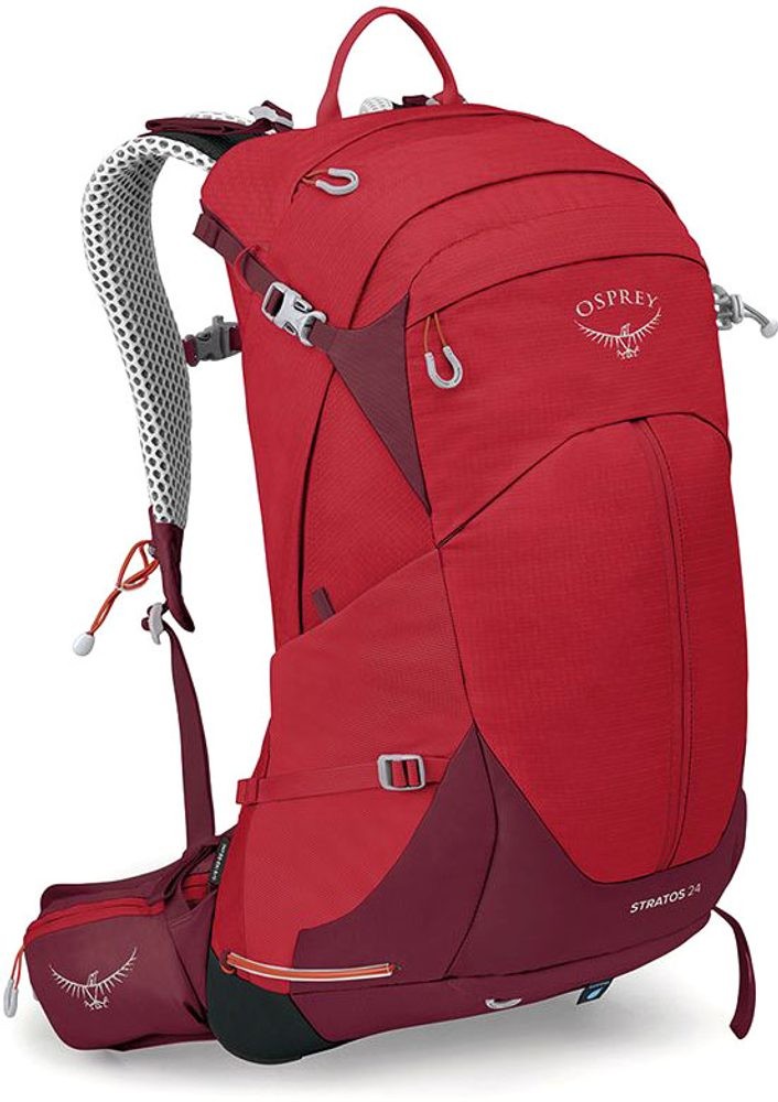 Osprey Stratos 24l poinsettia red