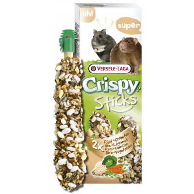 Versele-Laga Crispy Stick Rice & Vegetables Křeček Potkan 110 g – Zboží Mobilmania