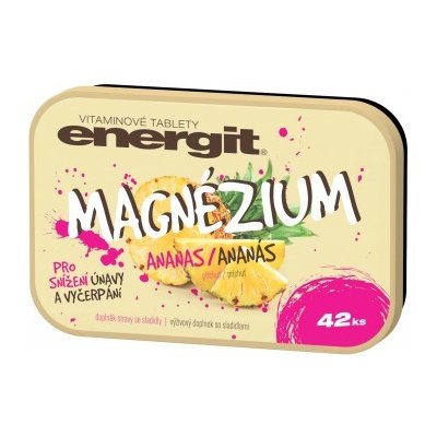 Energit Magnézium ananas 42 tablet