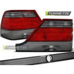 ZADNÍ SVĚTLA, LAMPY MERCEDES W140, S CLASS, 1995-1998, KOUŘOVÉ, ČERVENÉ – Zboží Mobilmania