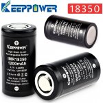 Keeppower Baterie IMR 18350 1200mAh 10A – Zboží Mobilmania