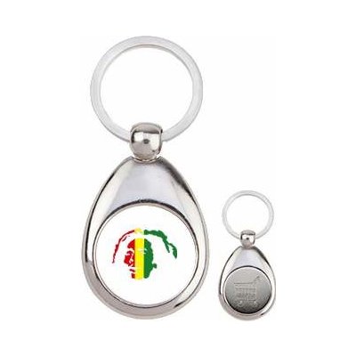Přívěsek na klíče srdce Bob Marley – Zboží Mobilmania