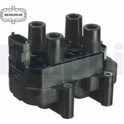 Zapalovací cívka DELPHI GN10487-12B1 – Zboží Mobilmania