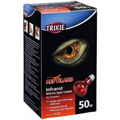 Trixie Infrared Heat Spot-Lamp red 50 W – Zboží Mobilmania