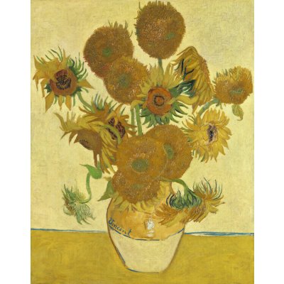 Plakát, Obraz - Slunečnice, Vincent van Gogh, 30 × 40 cm – Sleviste.cz