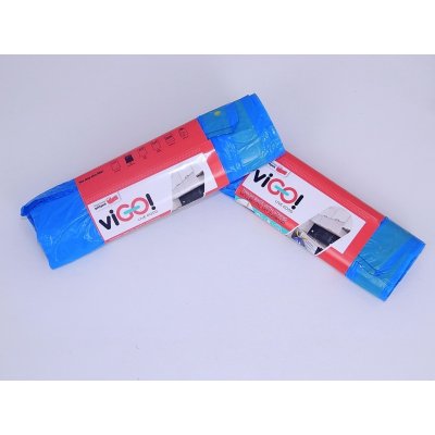 Vigo pytle zatahovací HDPE 60 l 13 µm 10ks modré – Zboží Dáma