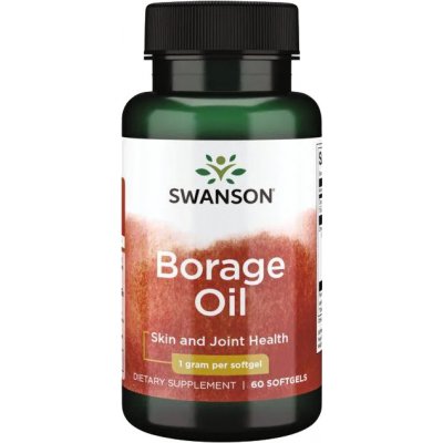 Swanson Borage Oil 60 kapslí