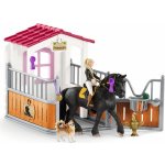 Schleich 42437 stáj s koněm klubová Tori a Princess 24,5 x – Zboží Mobilmania