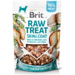 Brit Raw Treat Dog Skin & Coat Fish & Chicken 40 g – Zboží Dáma
