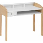 Atmosphera Dětský psací stůl s šuplíkem Natural White – Zboží Dáma