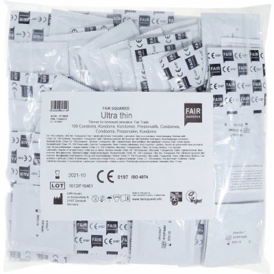 Fair Squared Condom Ultra Thin 100 ks – Hledejceny.cz