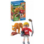Playmobil 72089 Zoo: Tygr a návštěvník – Hledejceny.cz