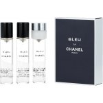 Chanel Bleu de Chanel EDT plnitelný 20 ml + EDT náplň 2 x 20 ml dárková sada – Hledejceny.cz