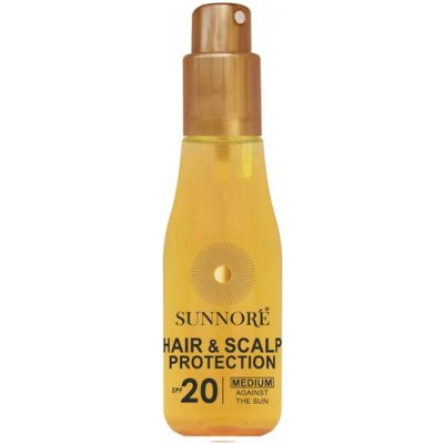 Sunnoré Ochranný sprej na vlasy obsahující UVA a UVB filtry SPF 20 100ml – Zboží Dáma